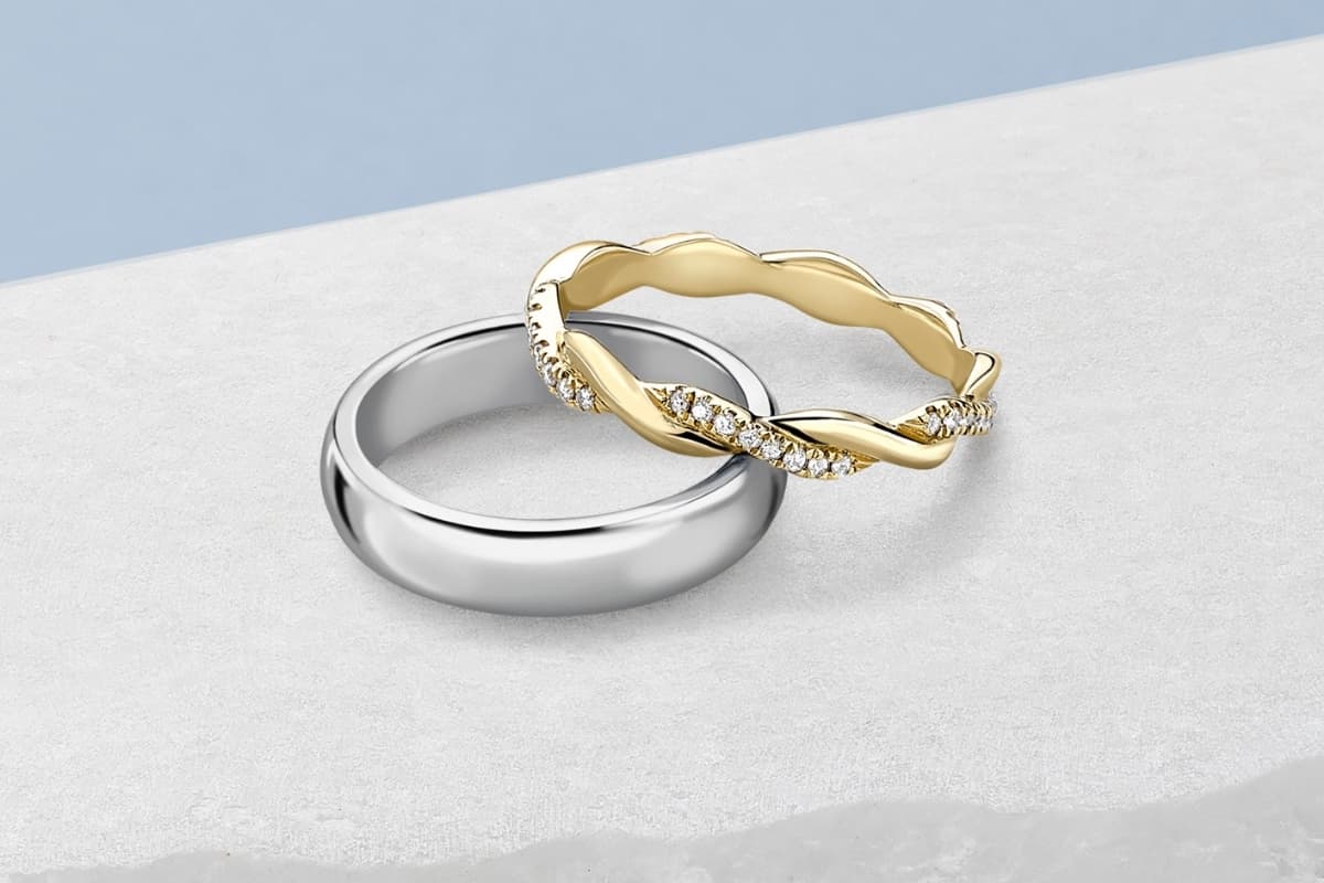 Wedding Rings His Hers Wedding Bands